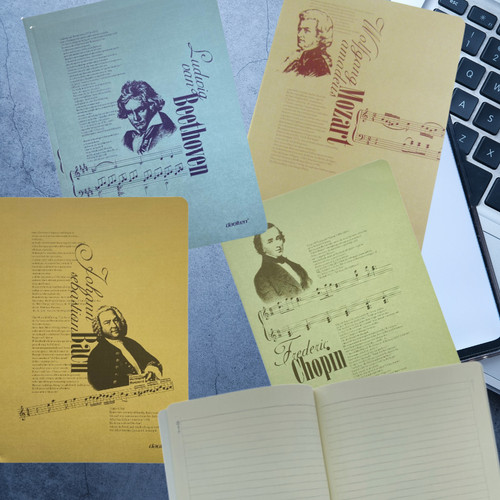 Music themed note book - themed,
