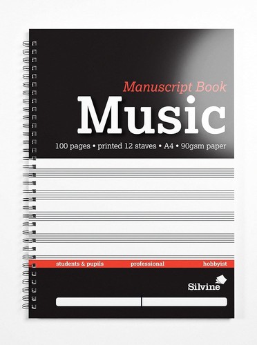 Silvine music manuscript - silvine,