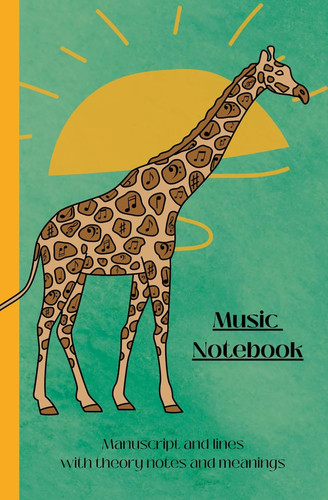 Music notebook manuscript - music, notebook: