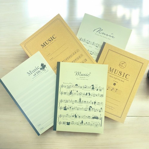 Music manuscript book - manuscript, 8