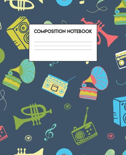 Composition notebook music - notebook:,