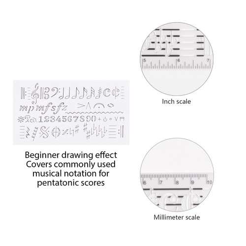 Staff notebook ruler music - staff,
