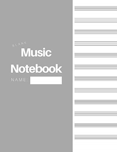 Blank music notebook - blank,