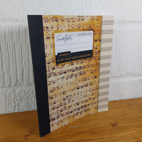 Blank sheet music - music,