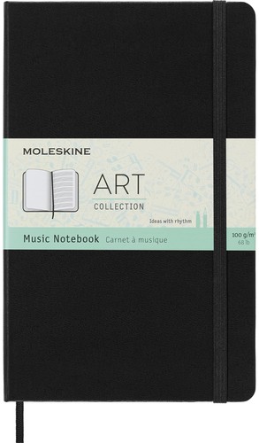 Moleskine large music - large, notebook