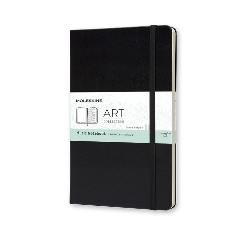 Moleskine large music notebook - music,
