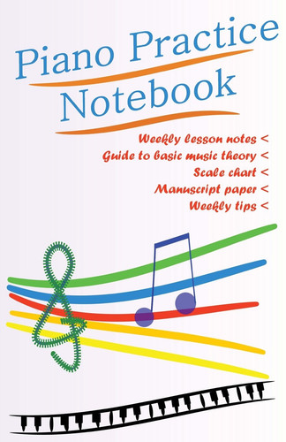 Piano practice notebook - practice,
