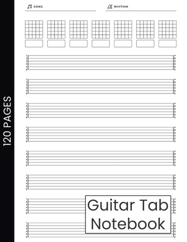 Guitar tab notebook string - guitar,