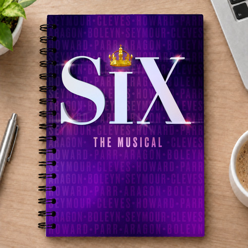 Six the musical - musical, notebook